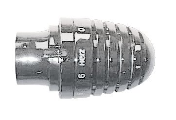 Głowica termostatyczna HERZ H-DE LUXE M30x1,5 6-30°C czarna matowa  Herz 1923849